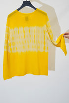 cashmere long pullover sun yellow buttercup