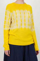 cashmere long pullover sun yellow buttercup