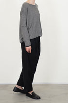 sweater wool silk black natural p2090/ts999