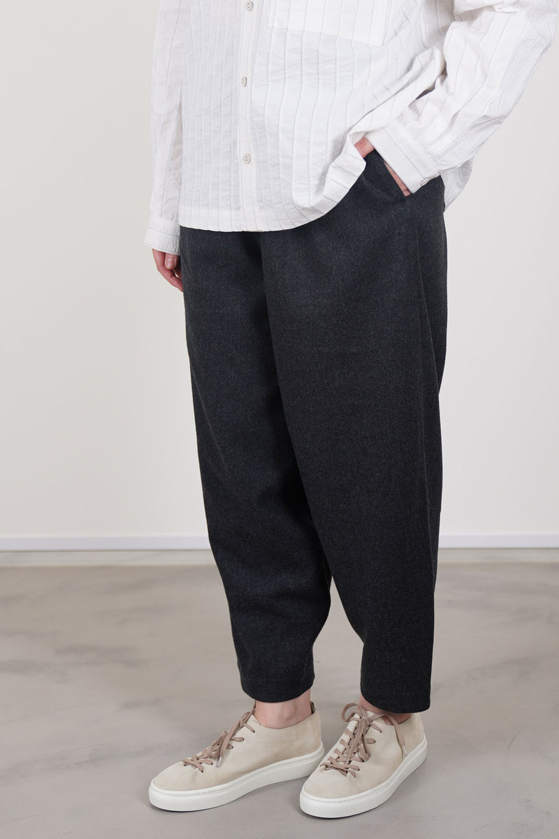 acrobat trousers wool charcoal