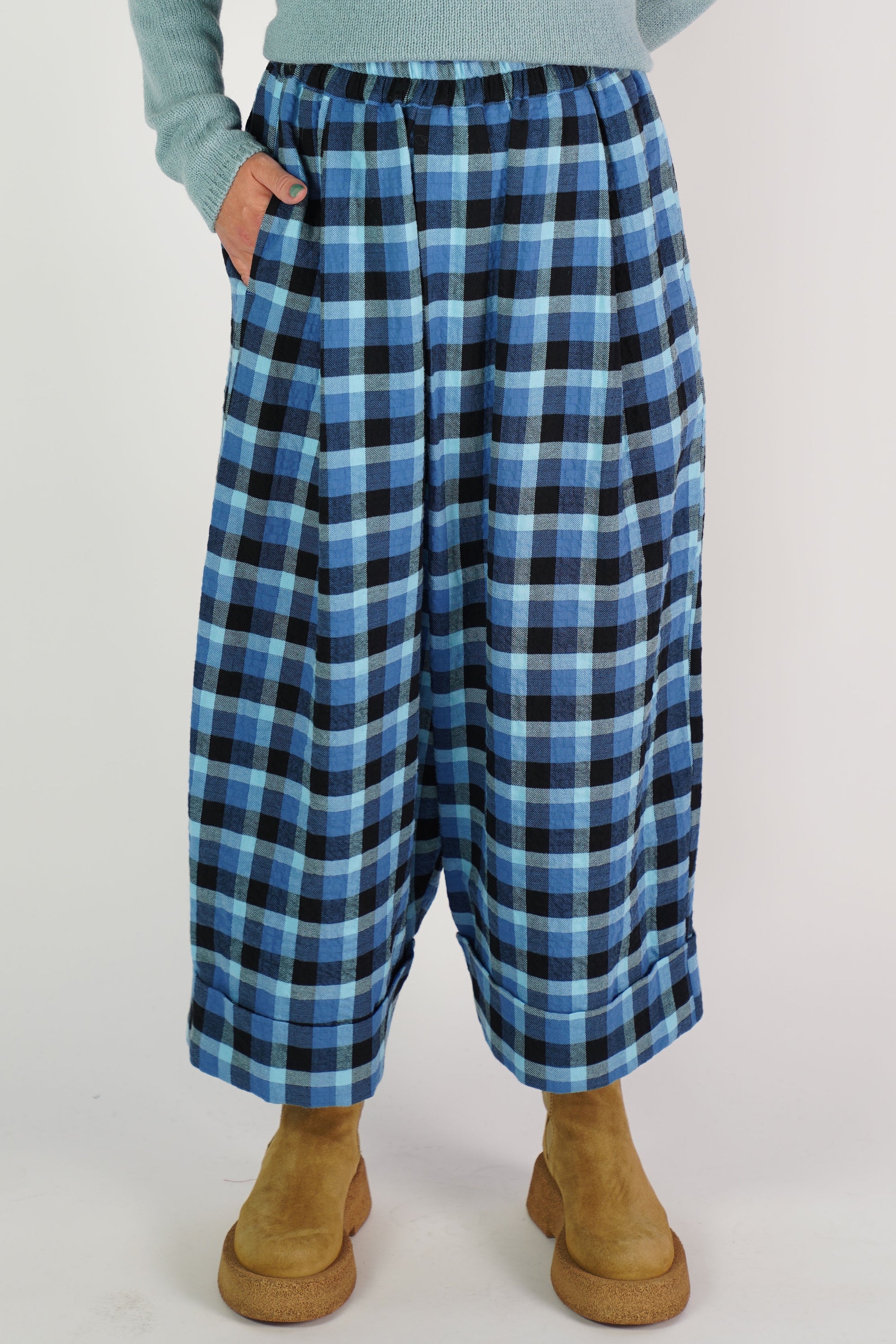 baker trousers flannel arctic mix