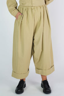 baker trousers sand
