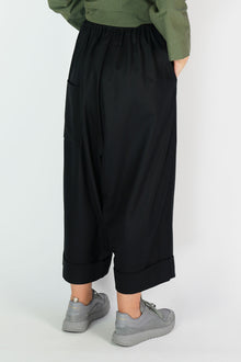 baker trousers woll cashmere flint