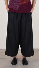 baker trousers wool charcoal