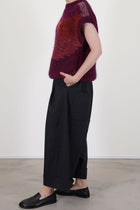 baker trousers wool charcoal