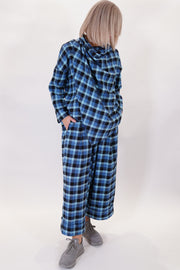 crofter top flannel arctic mix