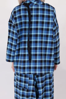 crofter top flannel arctic mix