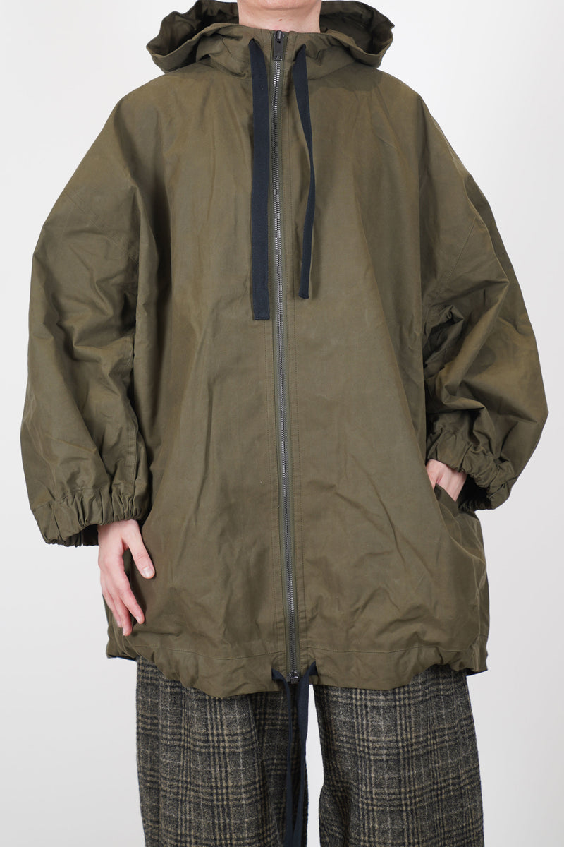 explorer coat waxed cotton heath