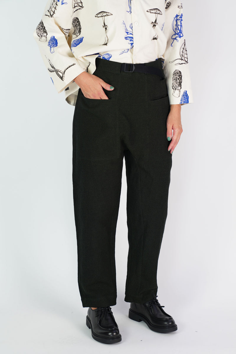 forager trousers moss
