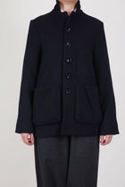 photographer jacket wool cashmere ink