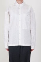 physician shirt raised stripe chalk