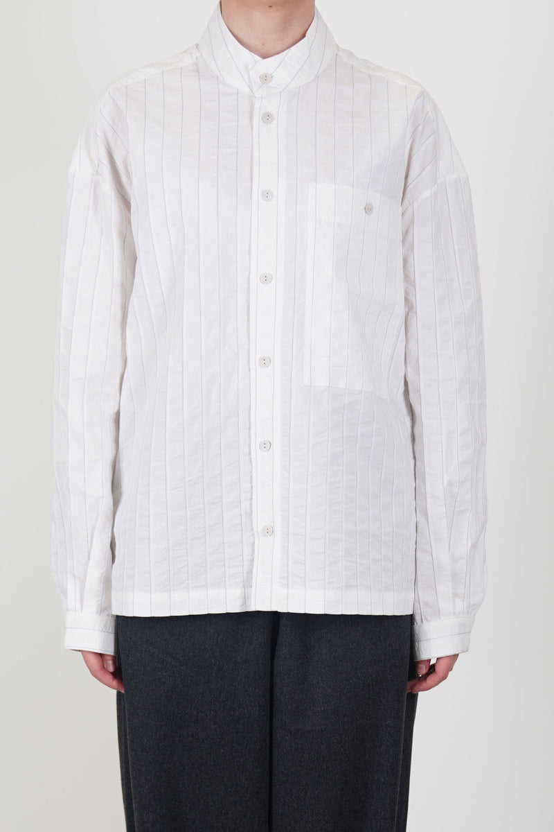 physician shirt raised stripe chalk