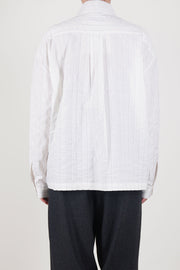 physician shirt raised stripe chalk