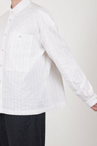 physician shirt raised stripe chalk