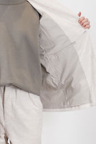 oversized button sack jacket corduroy heather oatmeal tm43rj01