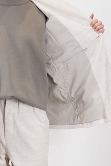 oversized button sack jacket corduroy heather oatmeal tm43rj01