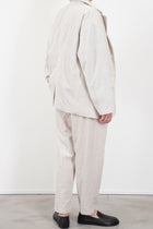 oversized button sack jacket corduroy heather oatmeal tm43rj01