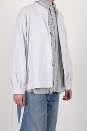 side string blouson shirt chalk white ym43qs01