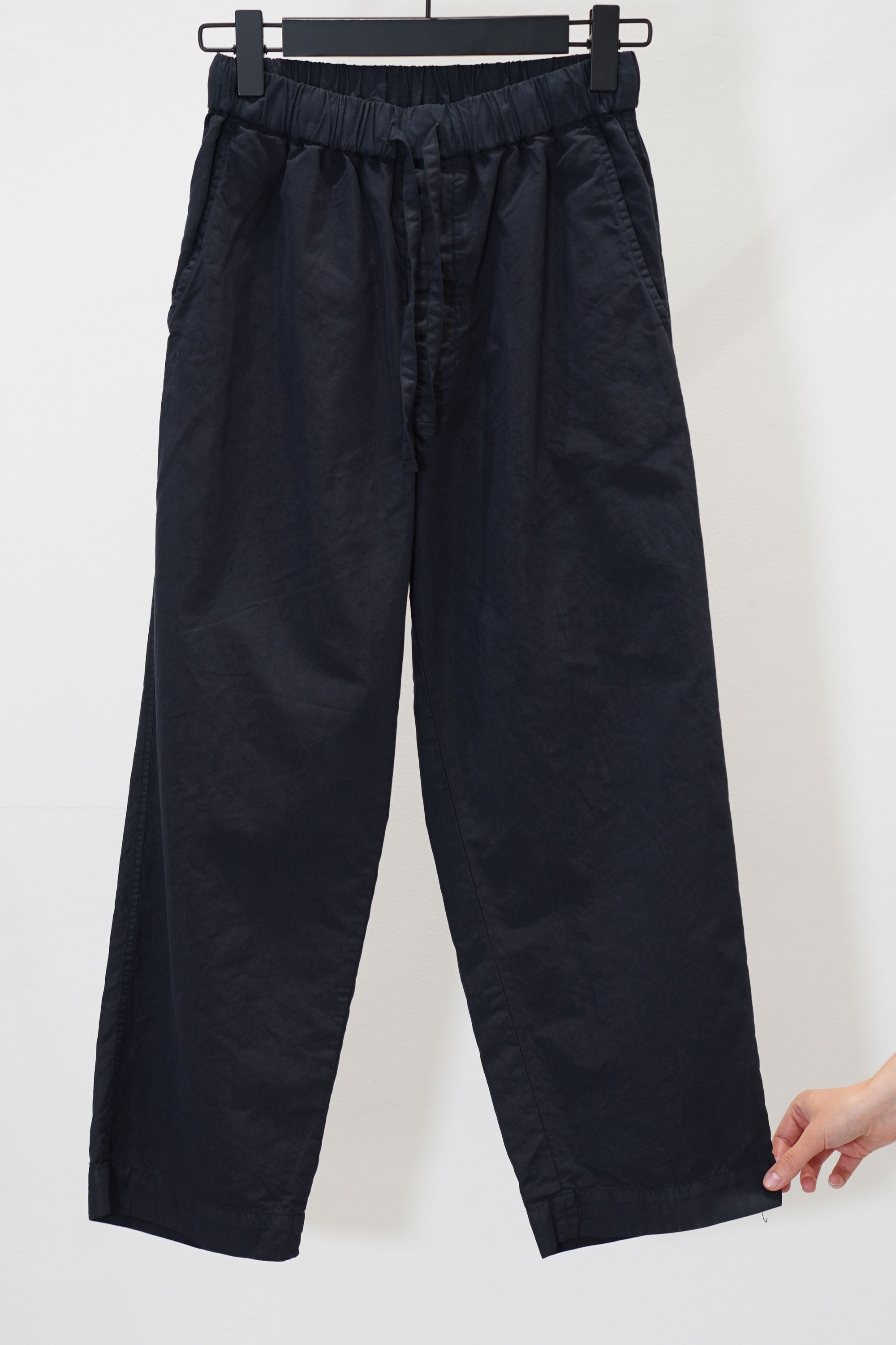 am41ip03 easy field trousers black navy