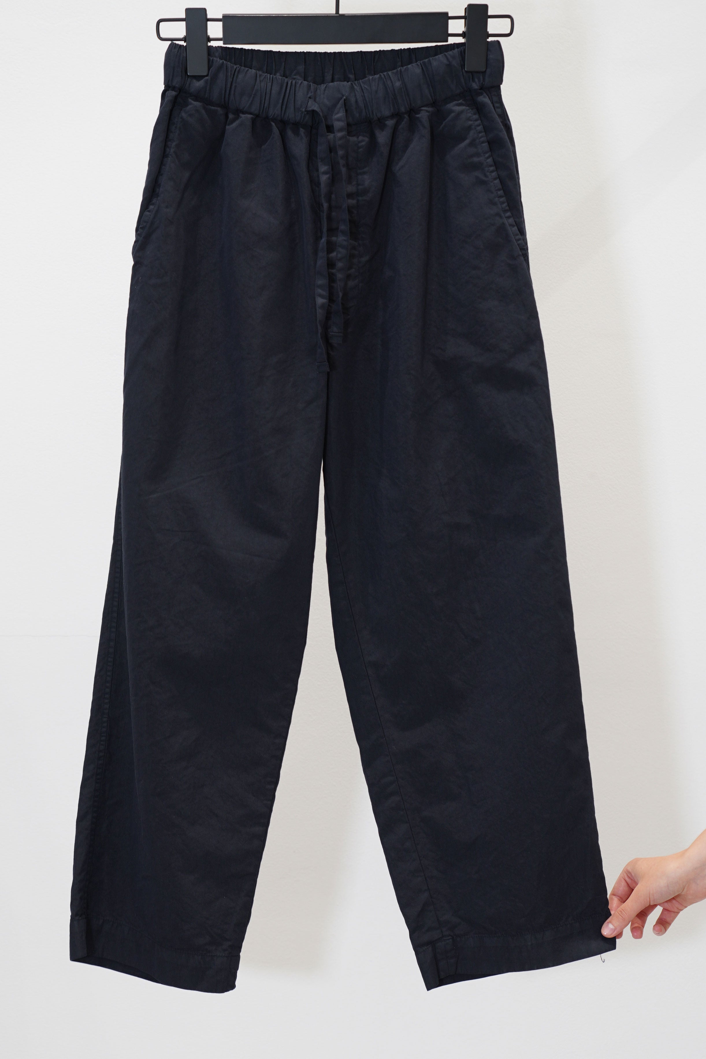 am41ip03 easy field trousers black navy