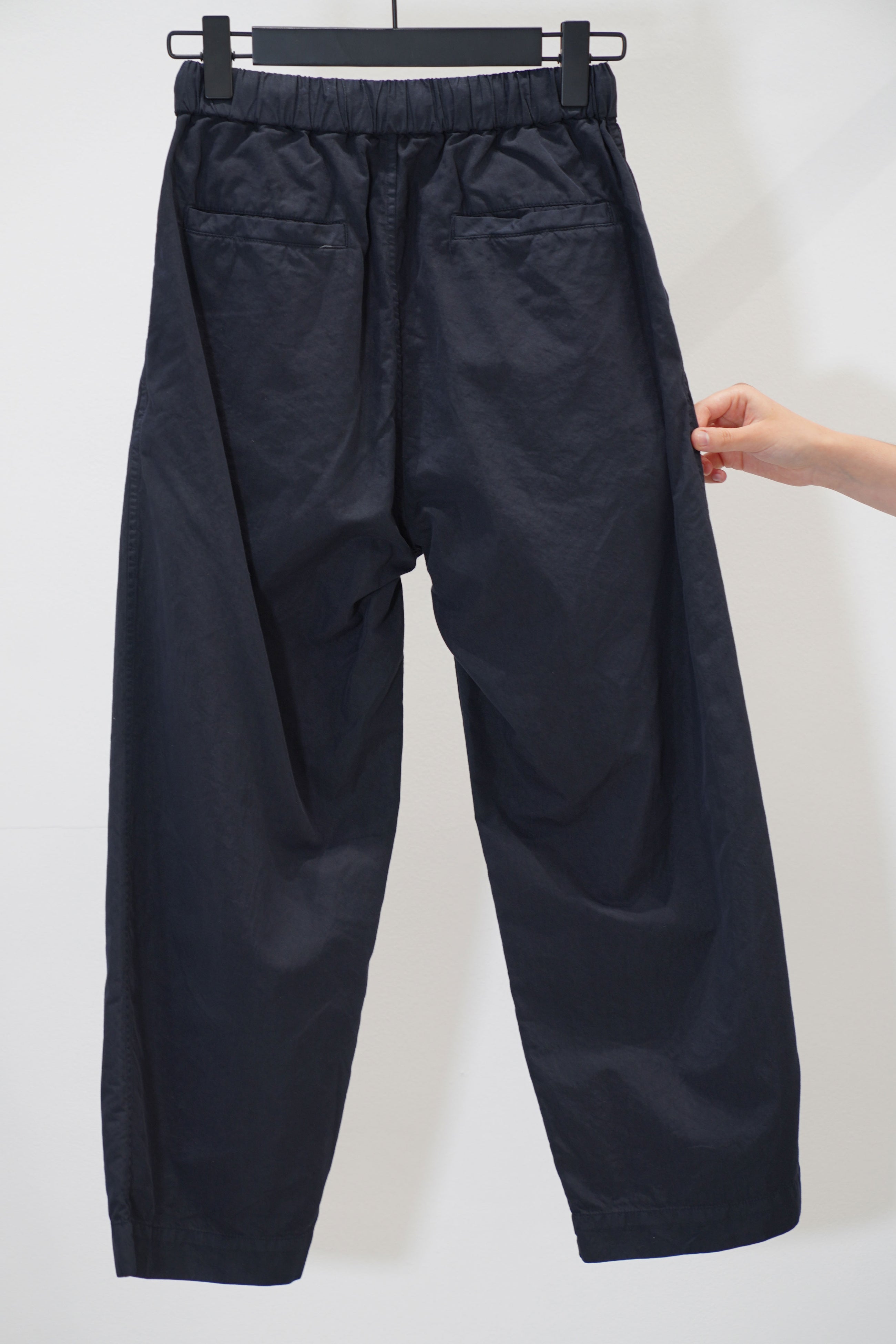 am41ip03 easy field trousers black navy