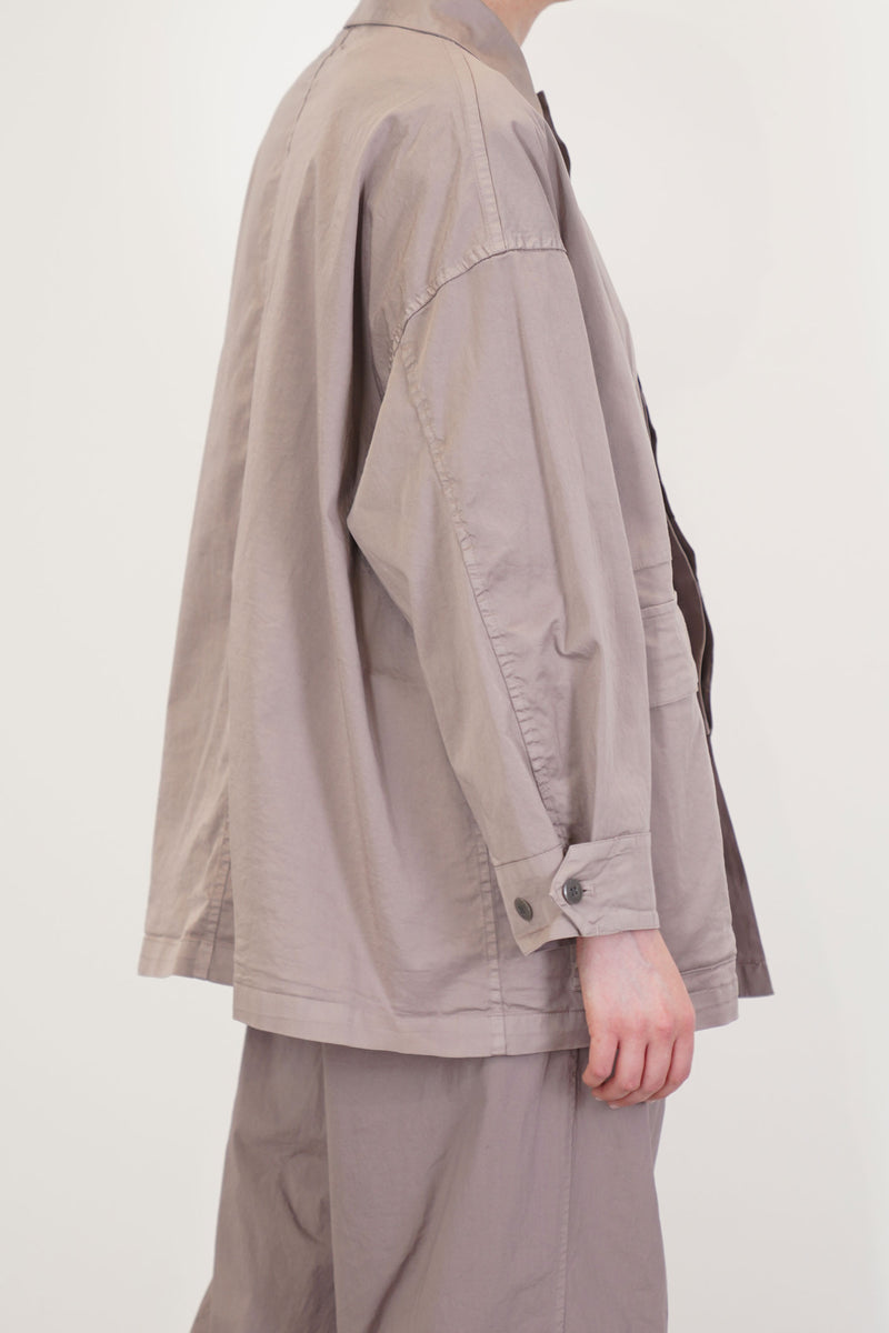 coverall jacket taupe