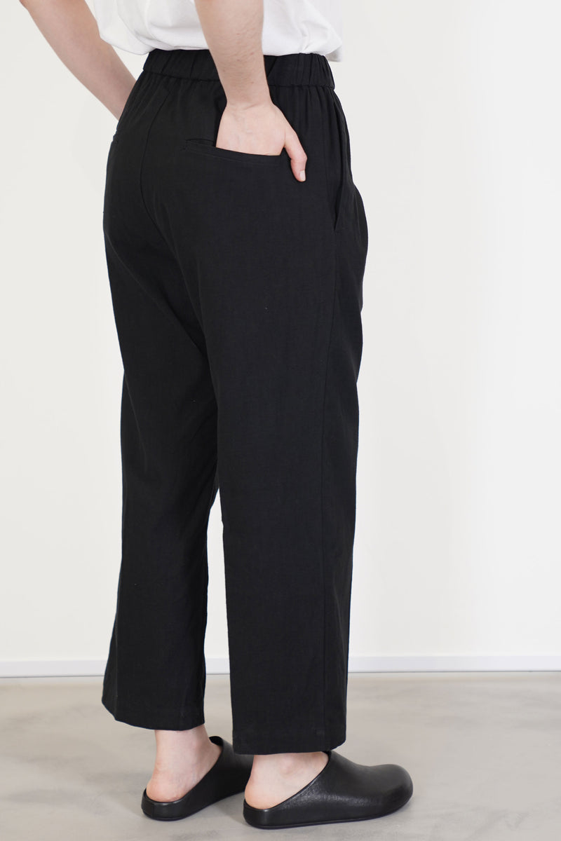 easy trousers ink black