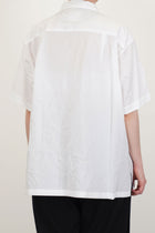 frill shirt white