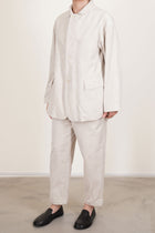 oversized button sack jacket corduroy heather oatmeal tm43rj01