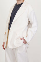 oversized sack jacket natural