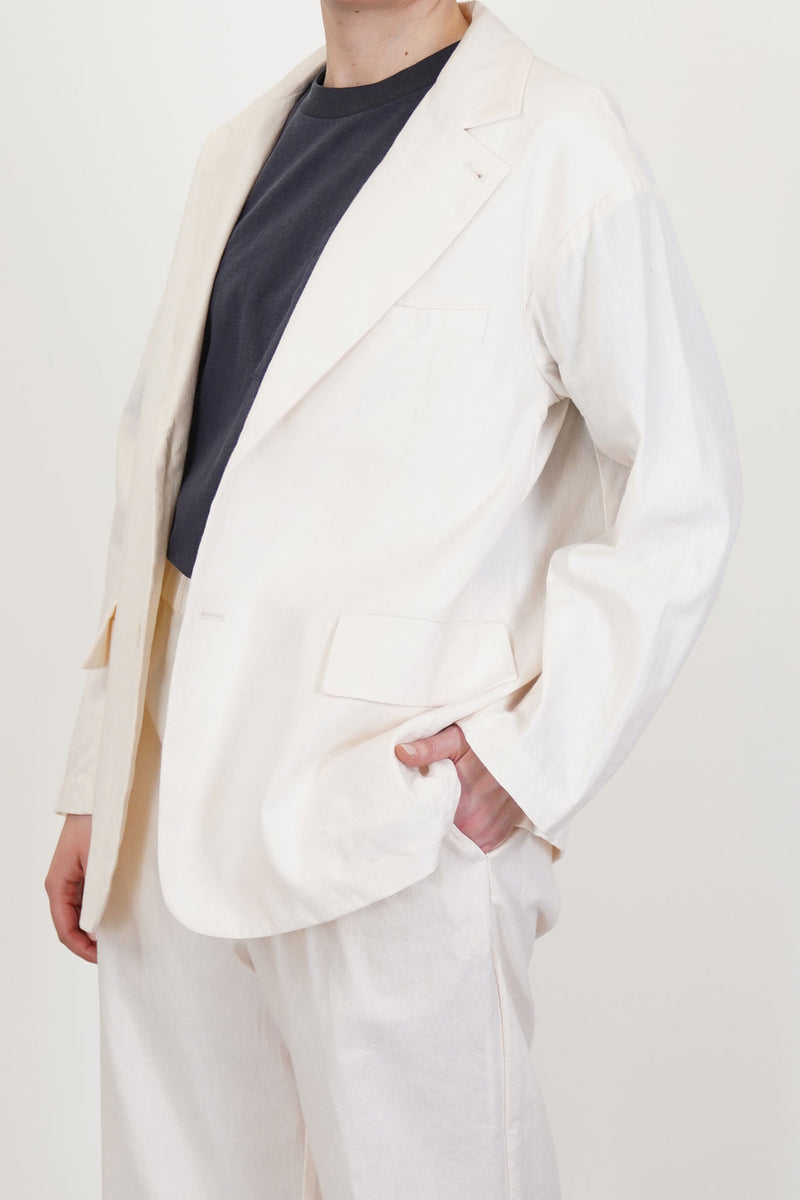 oversized sack jacket natural