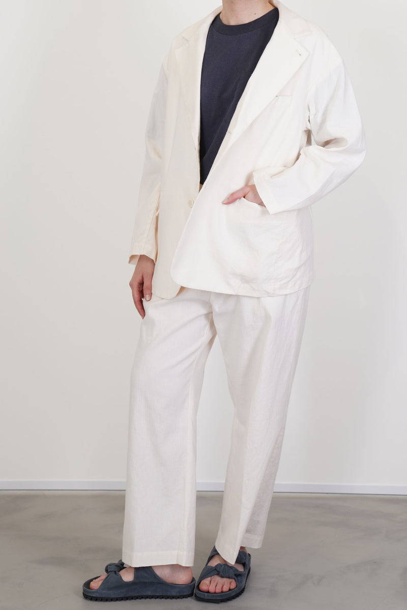 oversized sack jacket natural