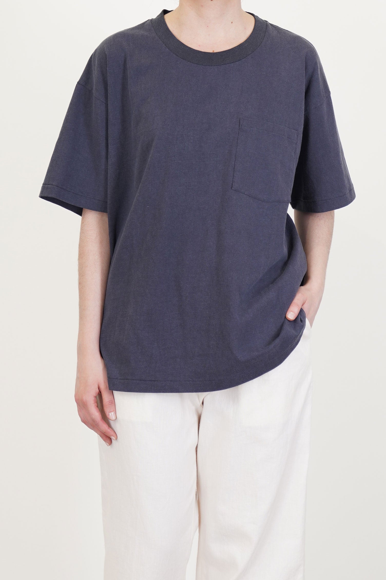 pocket t-shirt ink navy