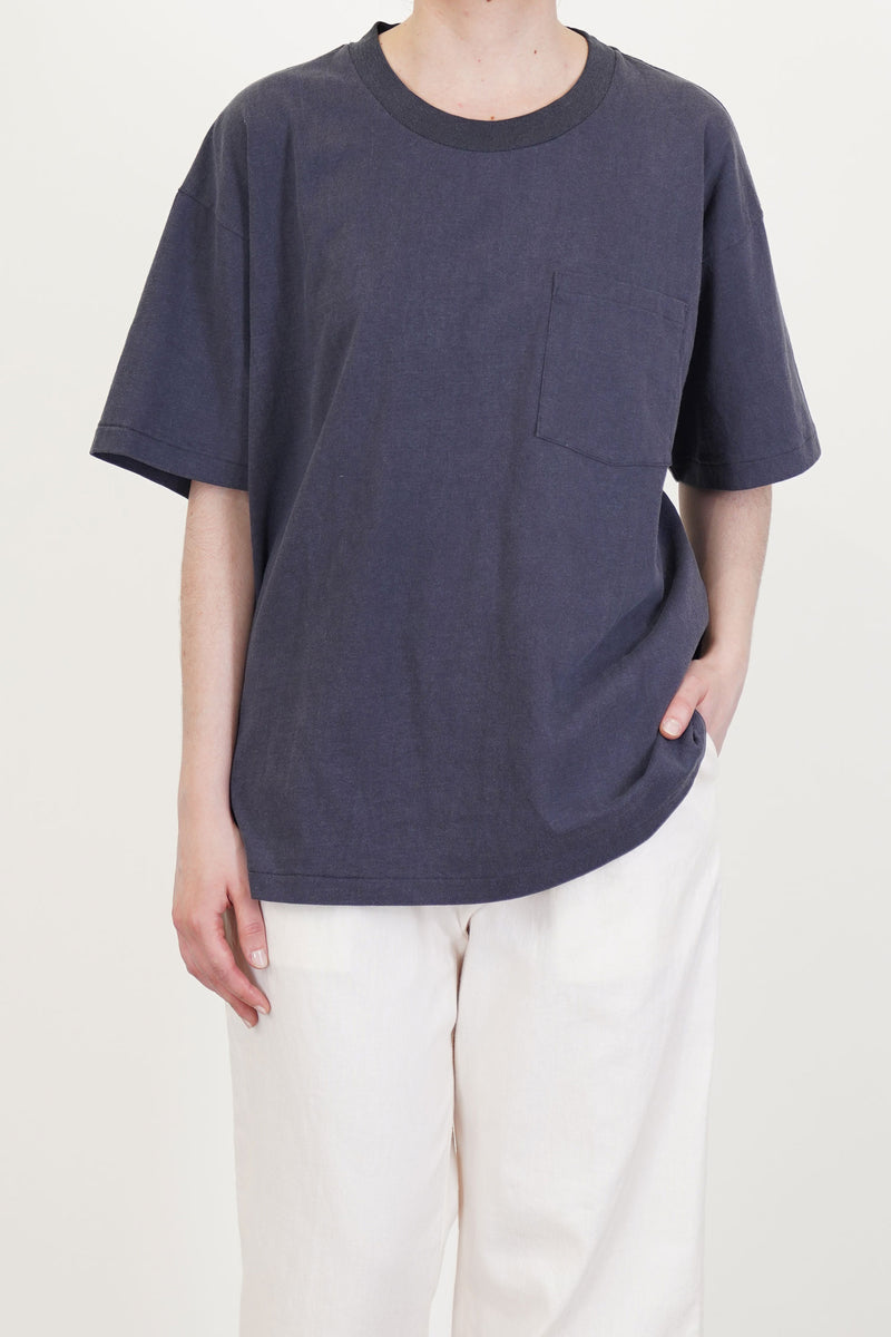 pocket t-shirt ink navy