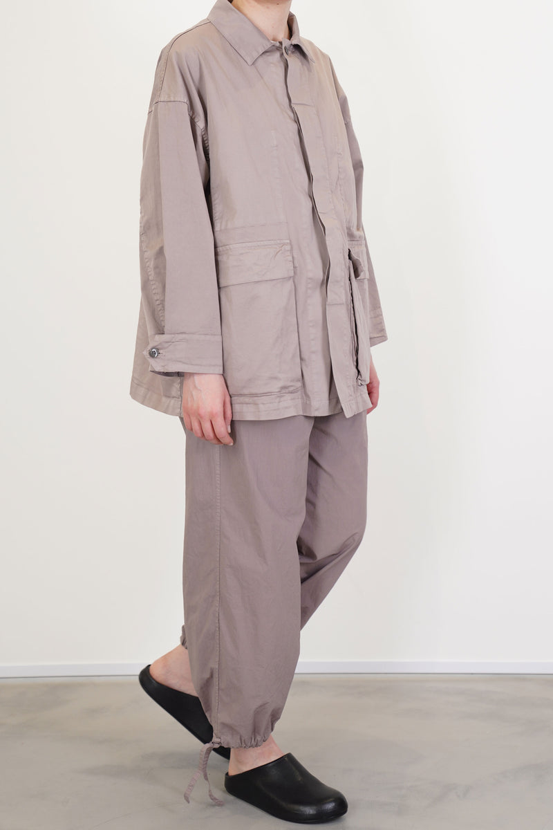 string belt trousers taupe