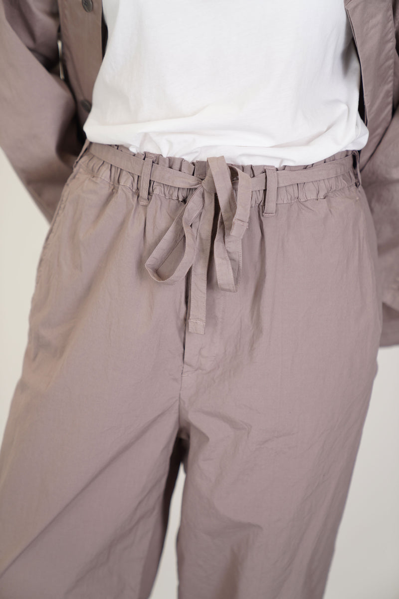string belt trousers taupe
