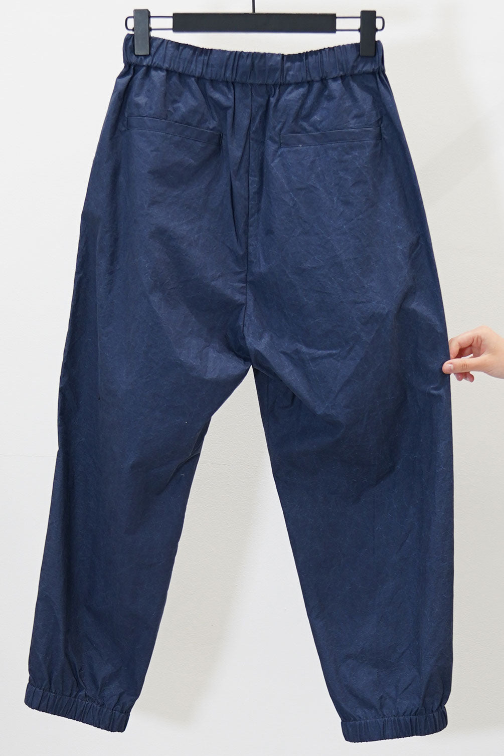 tm42mp04 cuffed training pants navy