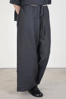 vesper pant linen charcoal