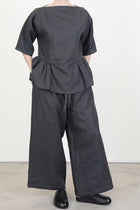 vesper pant linen charcoal