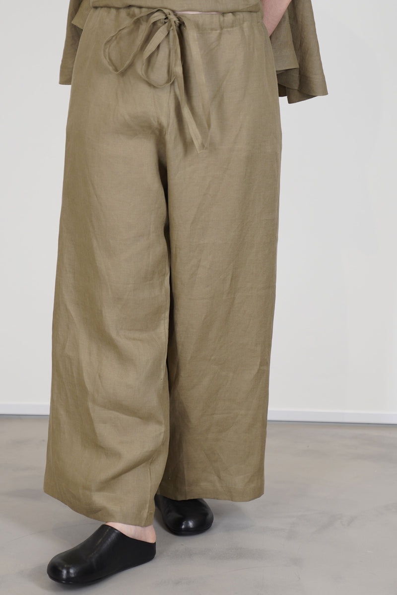 vesper pant linen heath