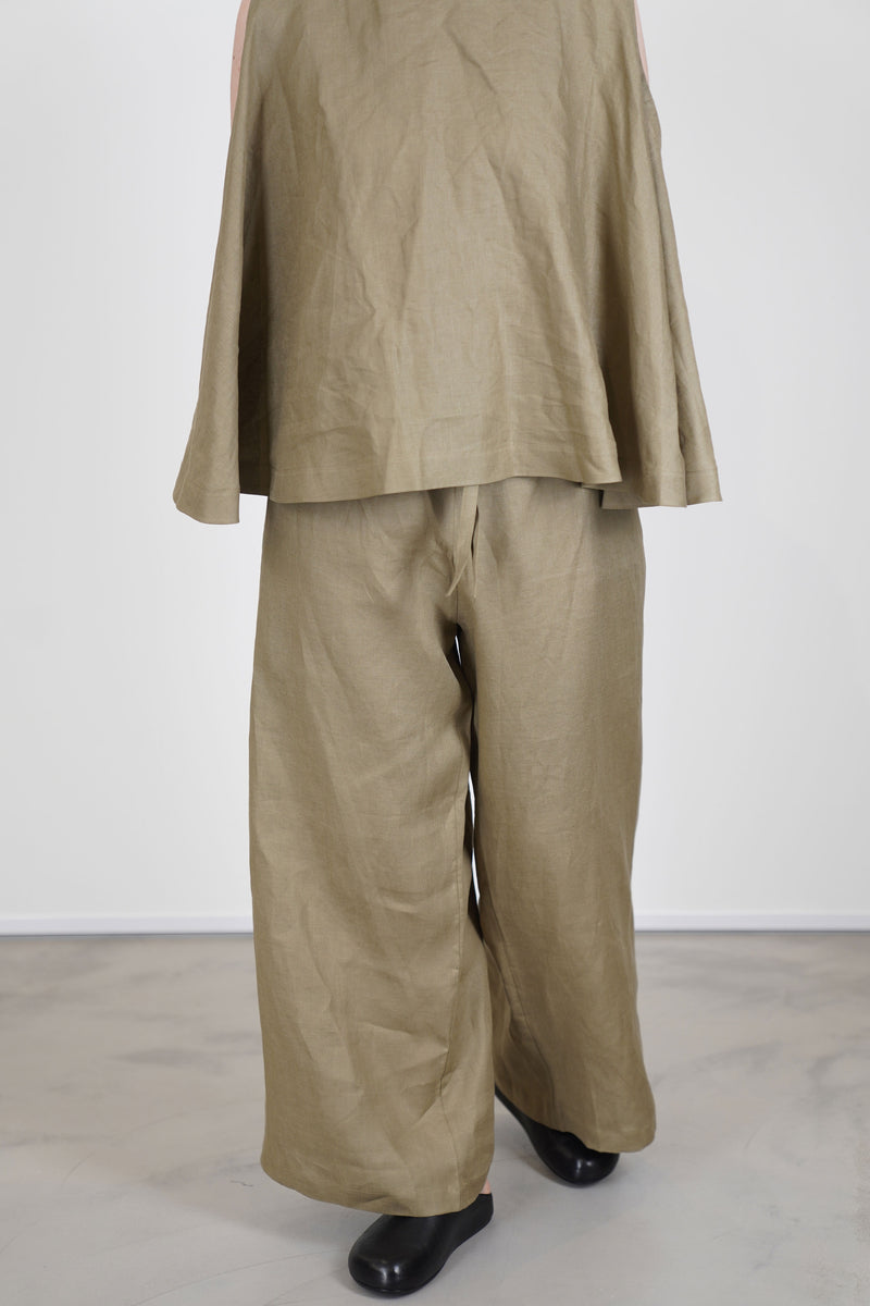 vesper pant linen heath