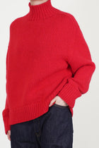 hito sweater cashmere tomato