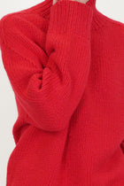 hito sweater cashmere tomato