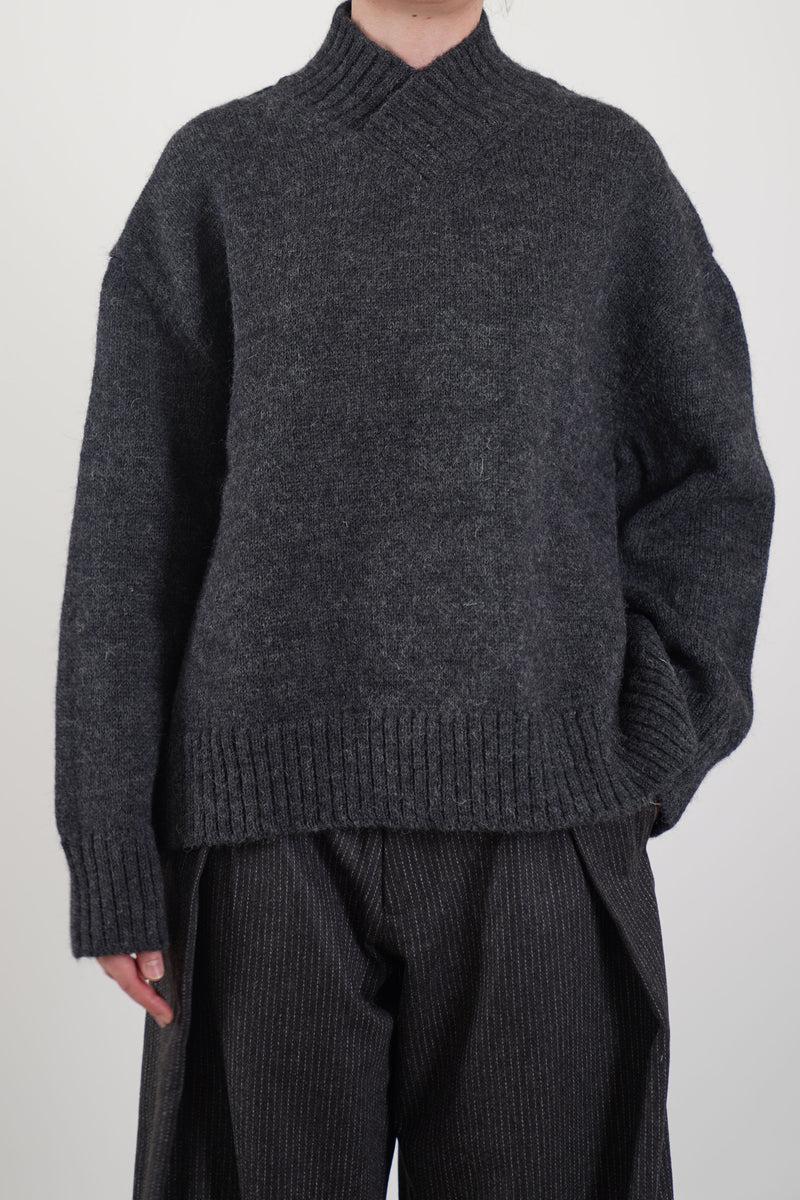 wd-10-cr krefeld jumper wool charcoal