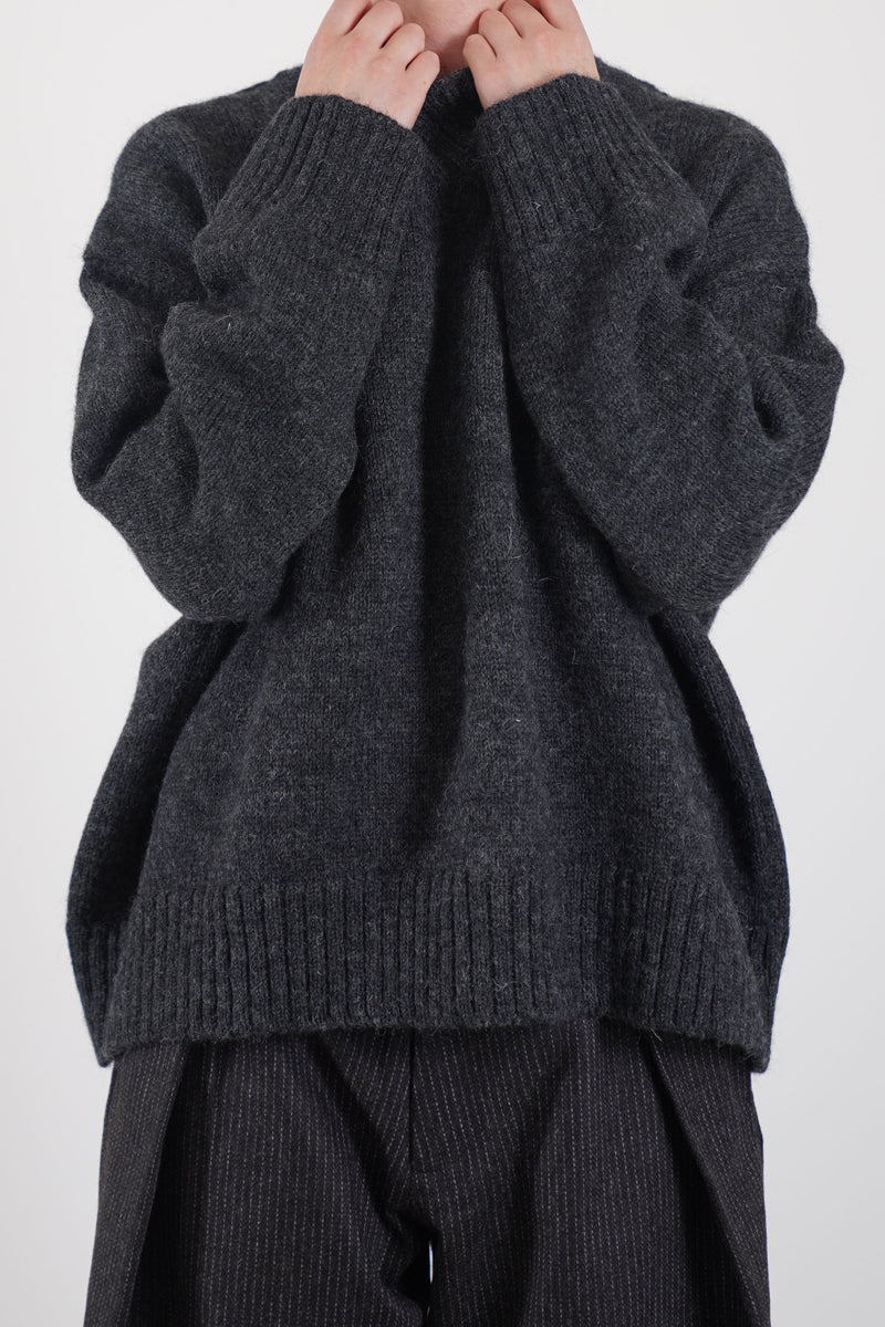 wd-10-cr krefeld jumper wool charcoal