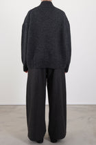 wd-115-cp woolen kassel trousers cacao pinstripe