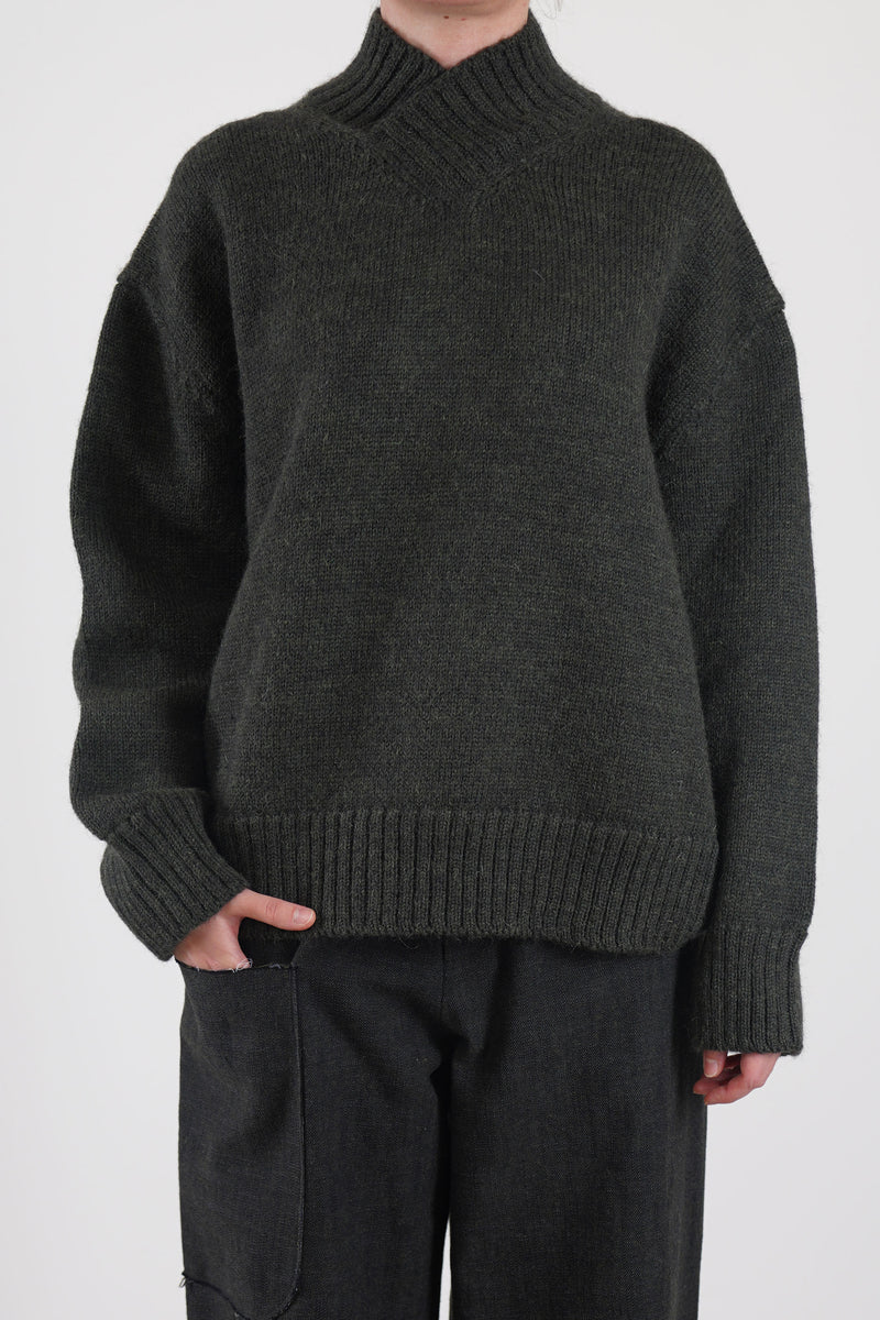 wd-10-mo krefeld jumper wool moss