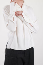 wd-113-bo joyce shirt silk bone