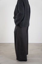 wd-115-cp woolen kassel trousers cacao pinstripe