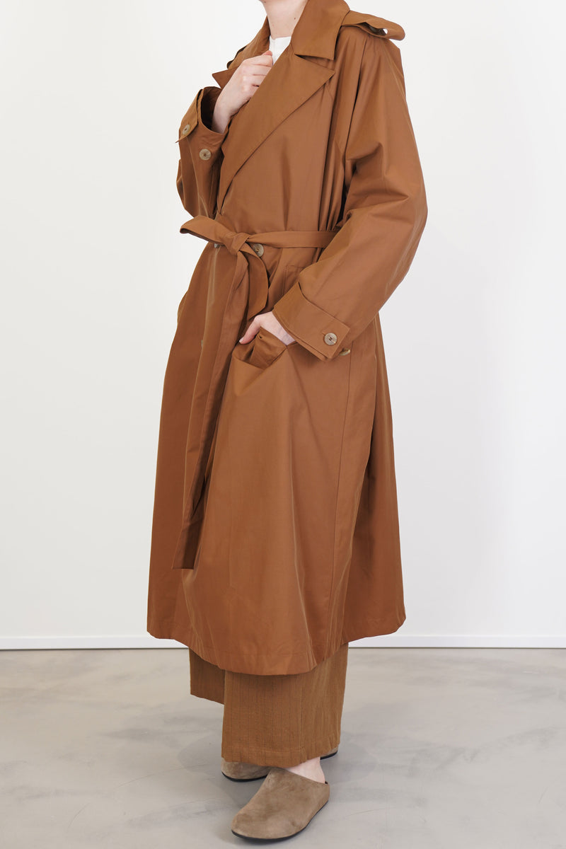 coat cator mac tobacco